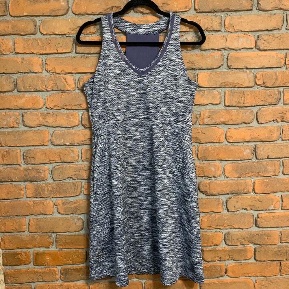 MPG Sport Dress Womens Size Large Purple Tank Sleeveless Pockets Athletic Casual